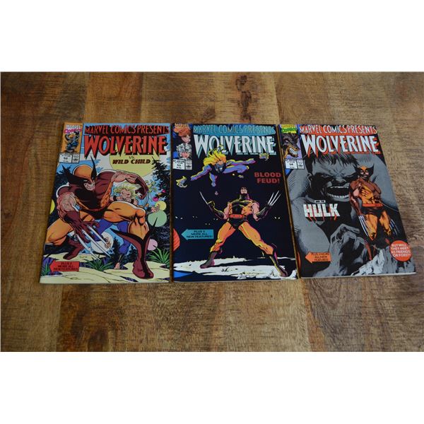 Marvel Comics Presents Wolverine 52 53 54