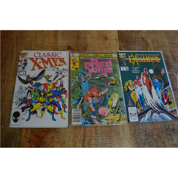 #1 Comic Books x 3