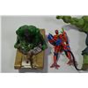 Image 2 : Hulk and Spiderman Figures