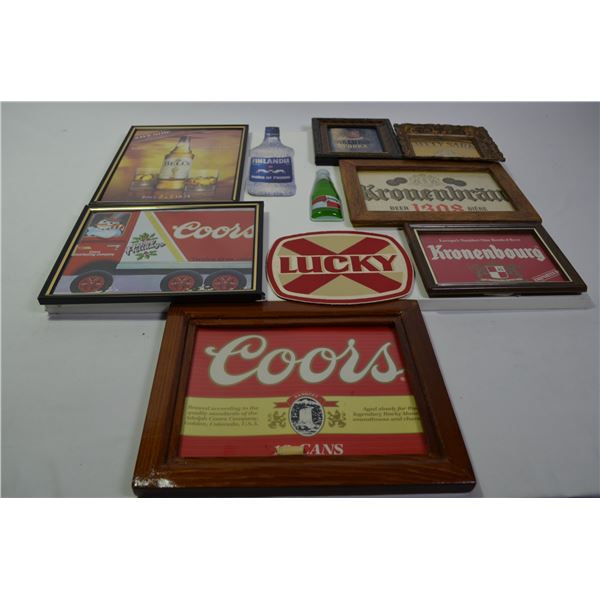 Beer Labels and Advertisements