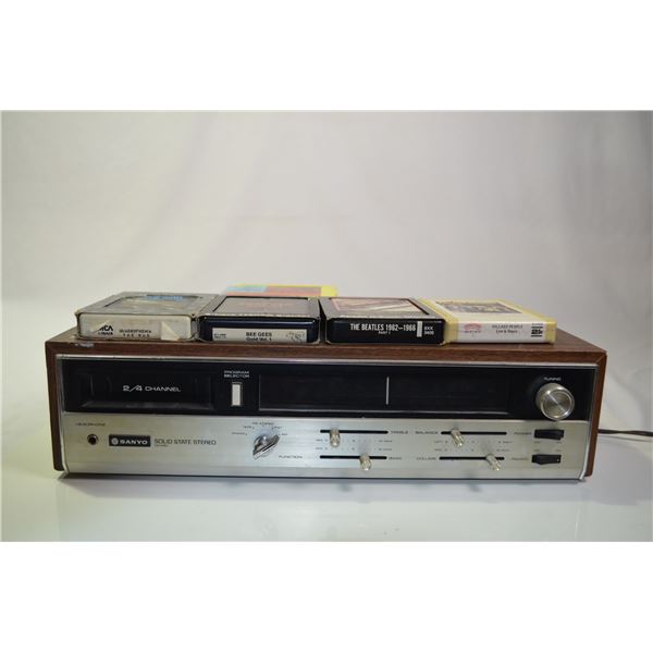 Sanyo 8 Track Player