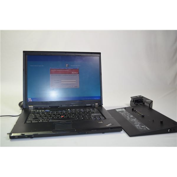 Lenovo ThinkPad T61 with Dock