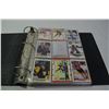 Binder of Hockey Cards