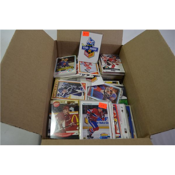 Box of Sports Cards