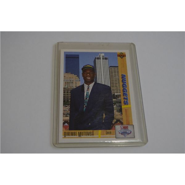 Dikembe Mutombo Card
