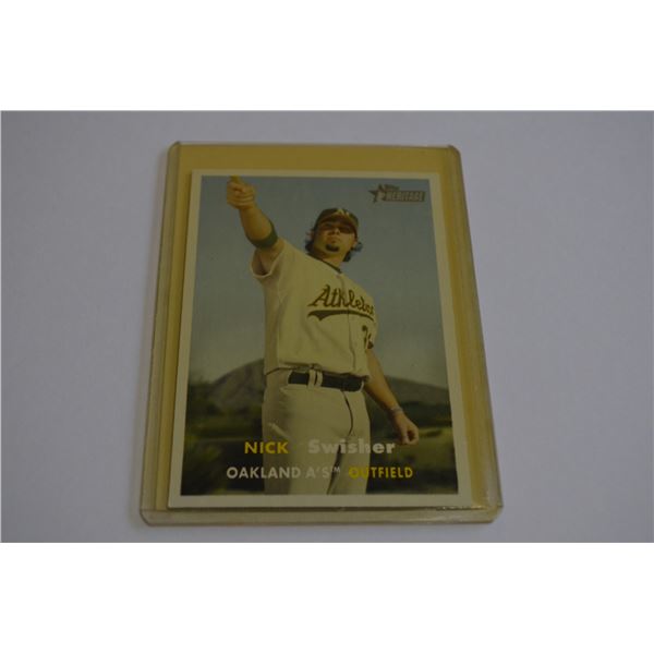 Nick Swisher Card