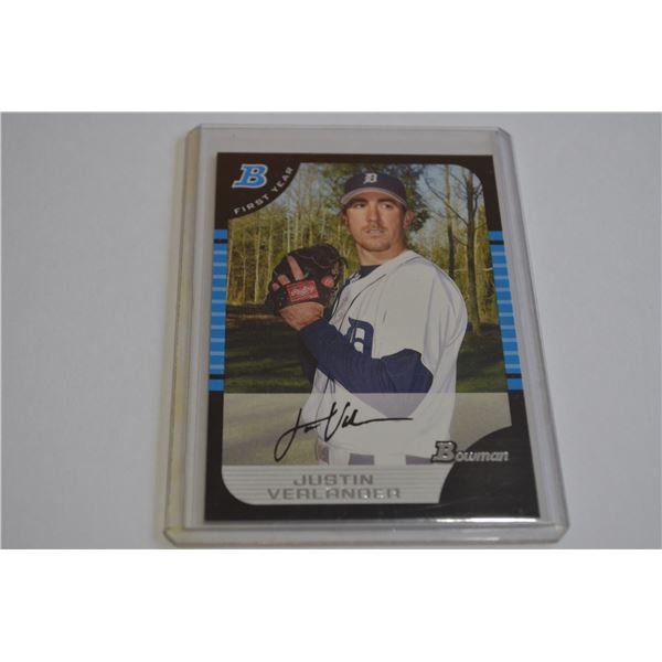 Justin Verlander Card
