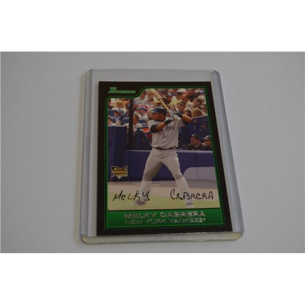 Melky Cabrera Card