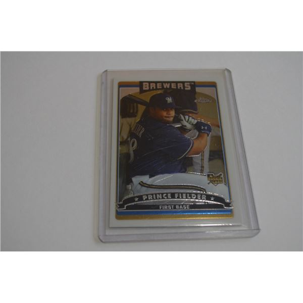 Prince Fielder Card