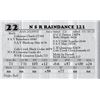 Image 1 : N S R RAINDANCE 121