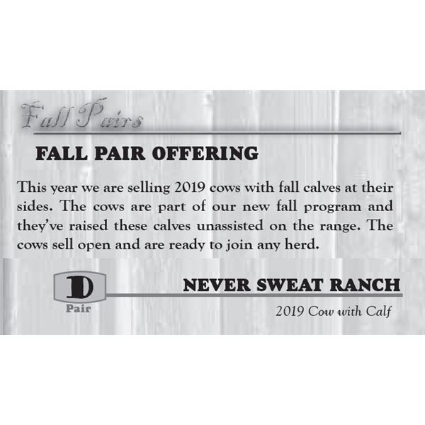 FALL PAIR OFFERING