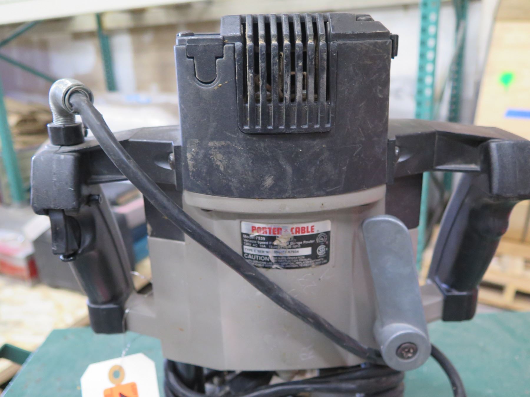 Porter Cable Speedmatic Variable Speed Plunge Router Model 7539