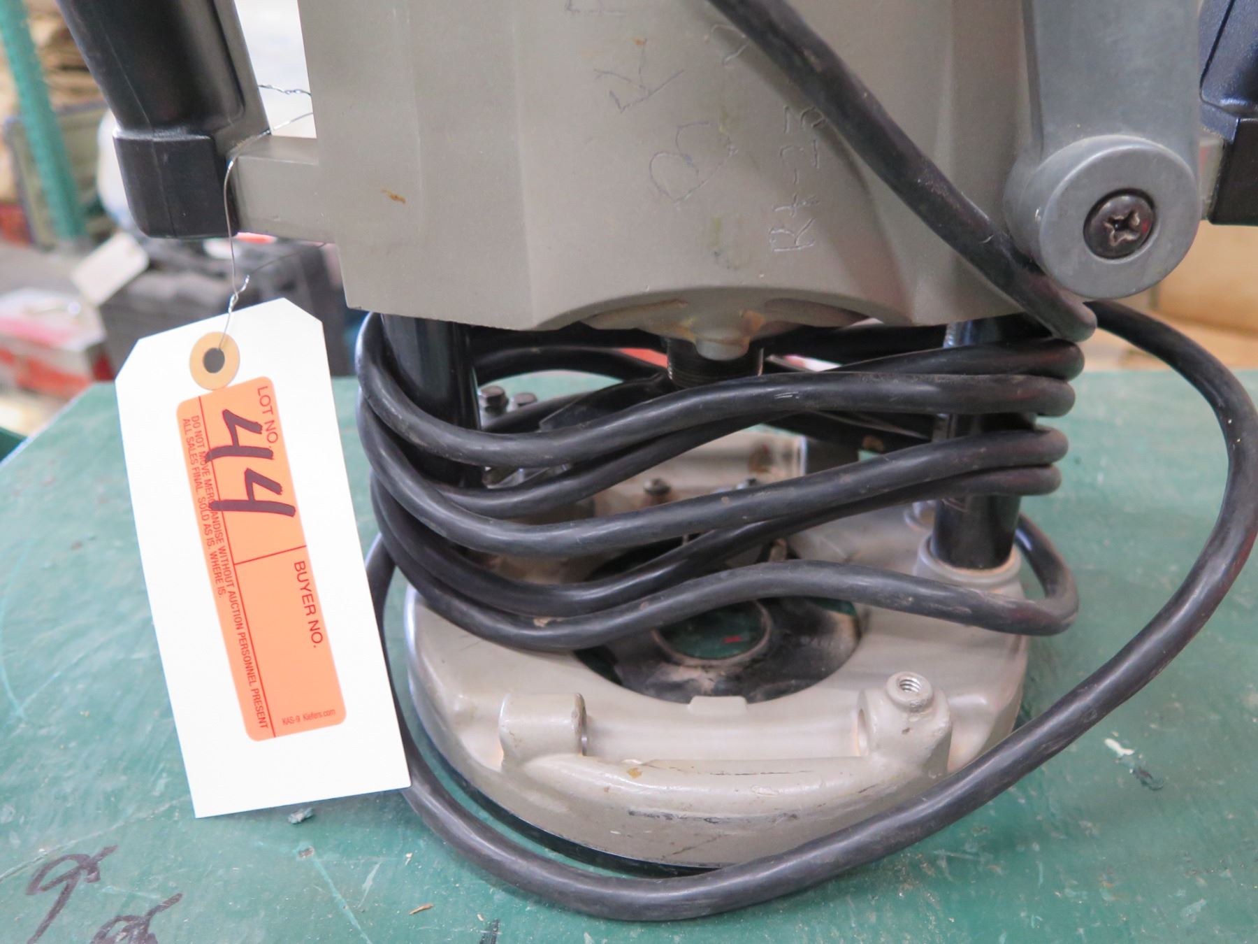 7539 Router Porter Cable Speedmatic Variable Speed Plunge Router Model 7539 - Oahu ...