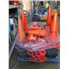 Image 2 : Pallet Multiple Orange Traffic Pylon Cones & Bases