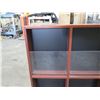 Image 2 : Wooden 10 Section Magazine Rack 48"x3"x26"H