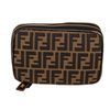 Image 4 : Fendi Brown Canvas Vanity Case Handbag