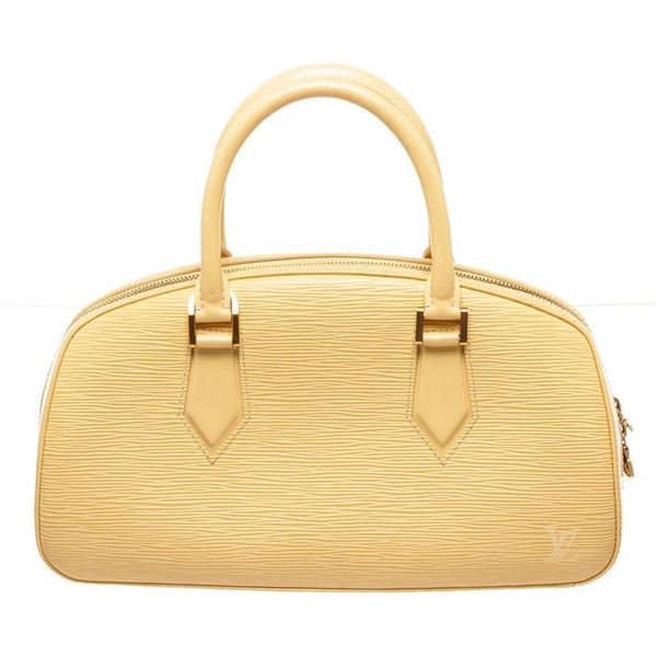 Louis Vuitton Light Yellow Epi Leather Jasmin Shoulder Bag