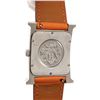 Image 9 : Hermes Large Heure H Stainless Steel Watch