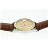 Image 7 : Rolex Mens 2T Champagne Index Wristwatch With Brown Leather Band With Rolex Box
