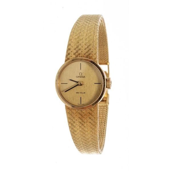 Omega Gold Vintage De Ville Watch