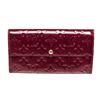 Image 1 : Louis Vuitton Red Vernis Leather Sarah Wallet
