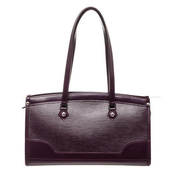 Louis Vuitton Black Epi Leather Cassis Shoulder Bag