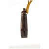 Image 3 : Hermes Yellow Brown Leather Whistle Necklace