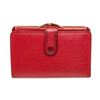 Image 1 : Louis Vuitton Red Epi Leather French Wallet