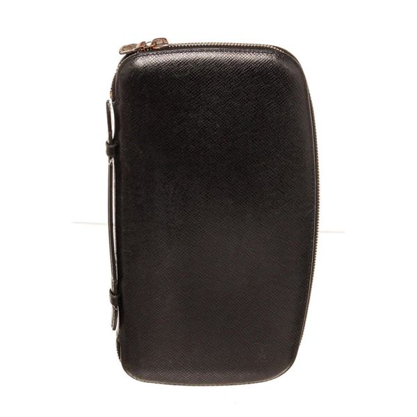 Louis Vuitton Black Atoll Organizer Wallet