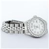 Image 5 : Rolex Ladies Stainless Steel White Diamond Lugs & Datejust Wristwatch