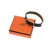 Image 8 : Hermes Black Leather 1 Bracelet