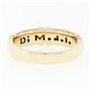 Image 8 : Di Modolo QUADRIA 18k Gold .88 ctw Pave Round Brilliant Diamond Dual Row Band Ri
