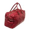 Image 3 : Gucci Red Leather Travel Bag