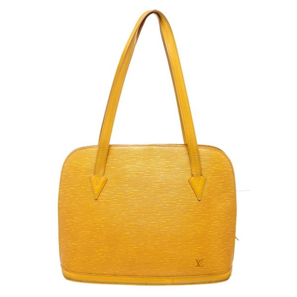 Louis Vuitton Yellow Epi Leather Lussac Shoulder Bag