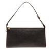 Image 1 : Louis Vuitton Black Epi Leather Pochette Shoulder Bag