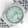 Image 1 : Rolex Mens Stainless Steel Ice Blue Diamond Oyster Perpetual 36MM Datejust Wrist