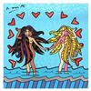 Image 1 : Gemini Girls (Black & White) by Britto, Romero