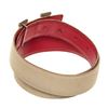 Image 4 : Hermes Red White Leather H Belt