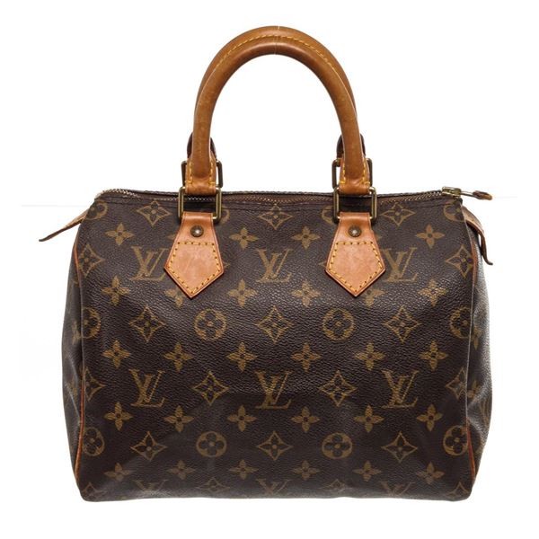 Louis Vuitton Brown Speedy 25cm Satchel Bag