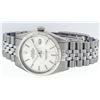 Image 7 : Rolex Mens Stainless Steel 36MM Silver Index Oyster Perpetual Datejust Wristwatc