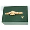 Image 9 : Rolex Ladies 18K Yellow Gold Champagne Diamond President Wristwatch With Rolex B