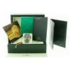 Image 3 : Rolex Mens Stainless Steel Black Roman 36MM Datejust Wristwatch With Box Booklet