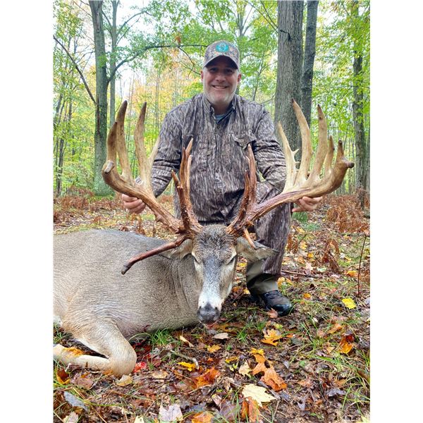 Four Day Michigan Gold Medal Whitetail Hunt for One Hunter One NON-Hunter  Donated by: Sanctuary Ran