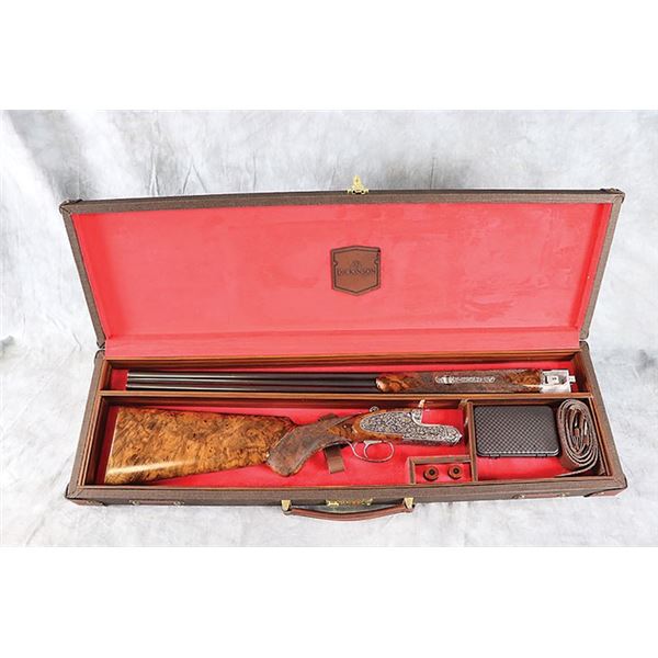 ***1 of 50*** Dickinson gold inlay 12 gauge  SCI Engraved 50-year anniversary Gun   Value: $ 2,800