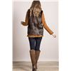 Image 2 : Sheared Beaver Vest with Brown Crystal Fox Trim  Donated by: Henig Furs Inc.  Value: 6,000