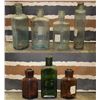 Image 1 : Green Glass and Brown Bottles