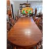 Image 2 : Country Dining Room Table and 8 Matching Chairs