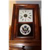 Image 1 : Mantel Clock with American Eagle