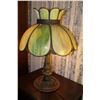 Image 2 : Slag Glass Table Lamp