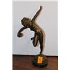 Image 1 : L.C. Colliart Bonze Lady Statue